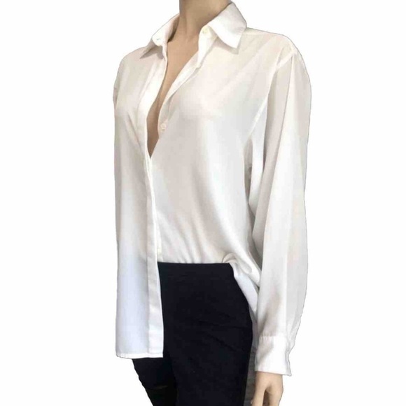 CREAM 40's Vintage Blouse Evan PICONE size:14 - Picture 1 of 14